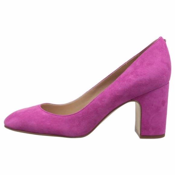 Sam Edelman Shoes - Sam Edelman Junie Pump pink suede size 6 heels
